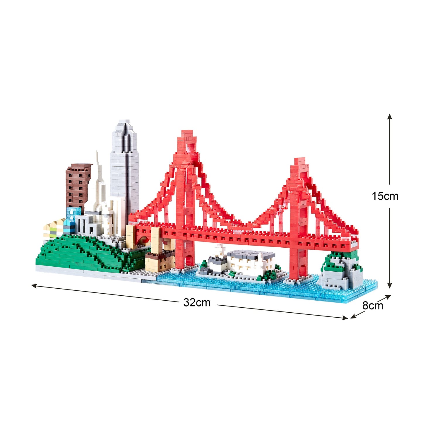 San Francisco Skyline Model Kit - 1610pcs