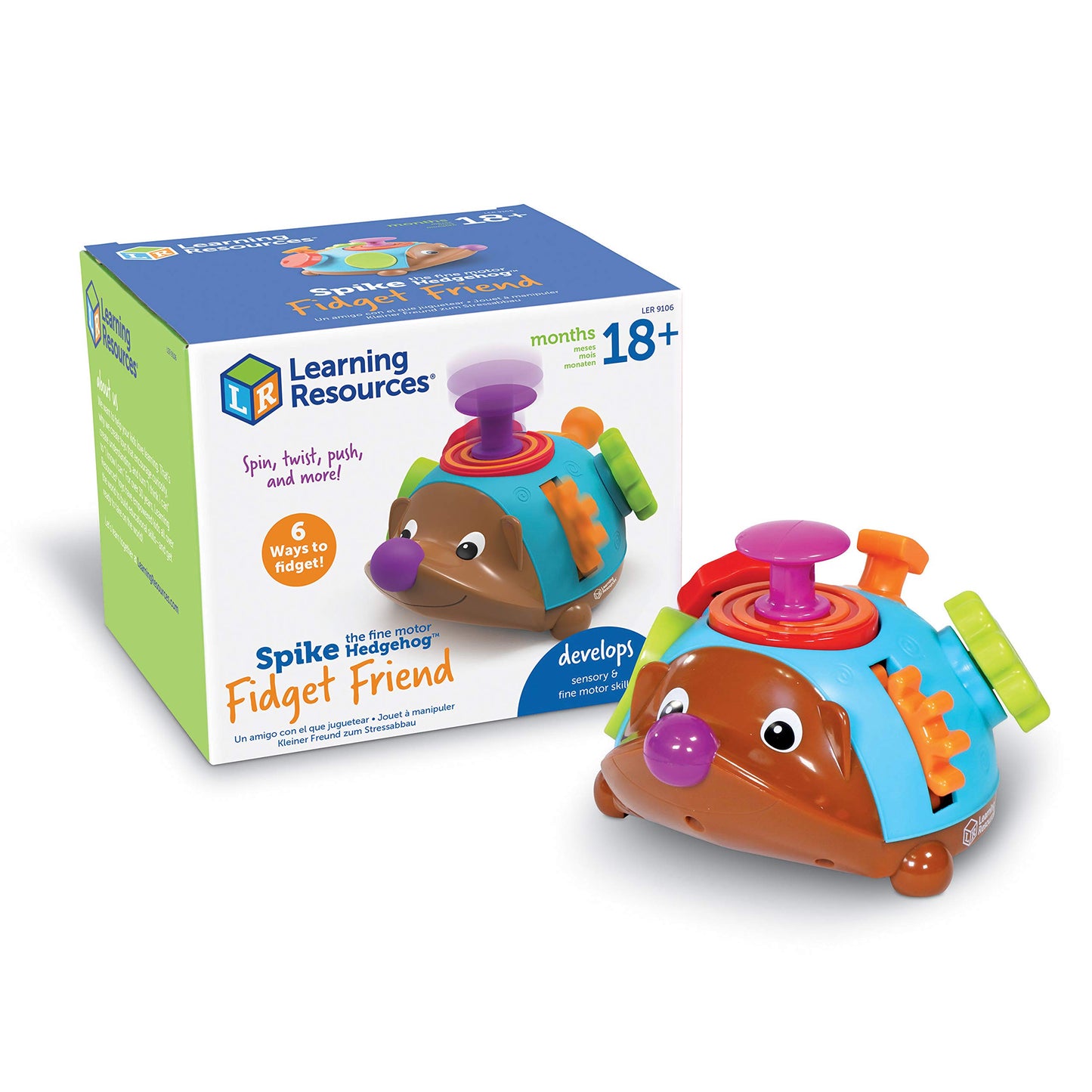 Learning Resources Hedgehog Fine Motor Sensory Toy