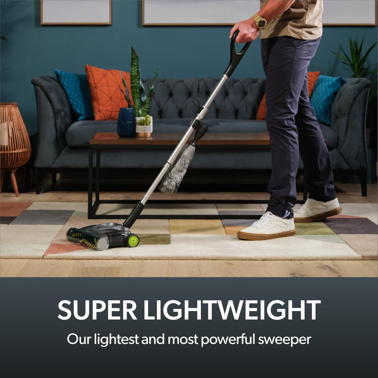 Gtech Cordless Vacuum Sweeper for Carpet & Floors
