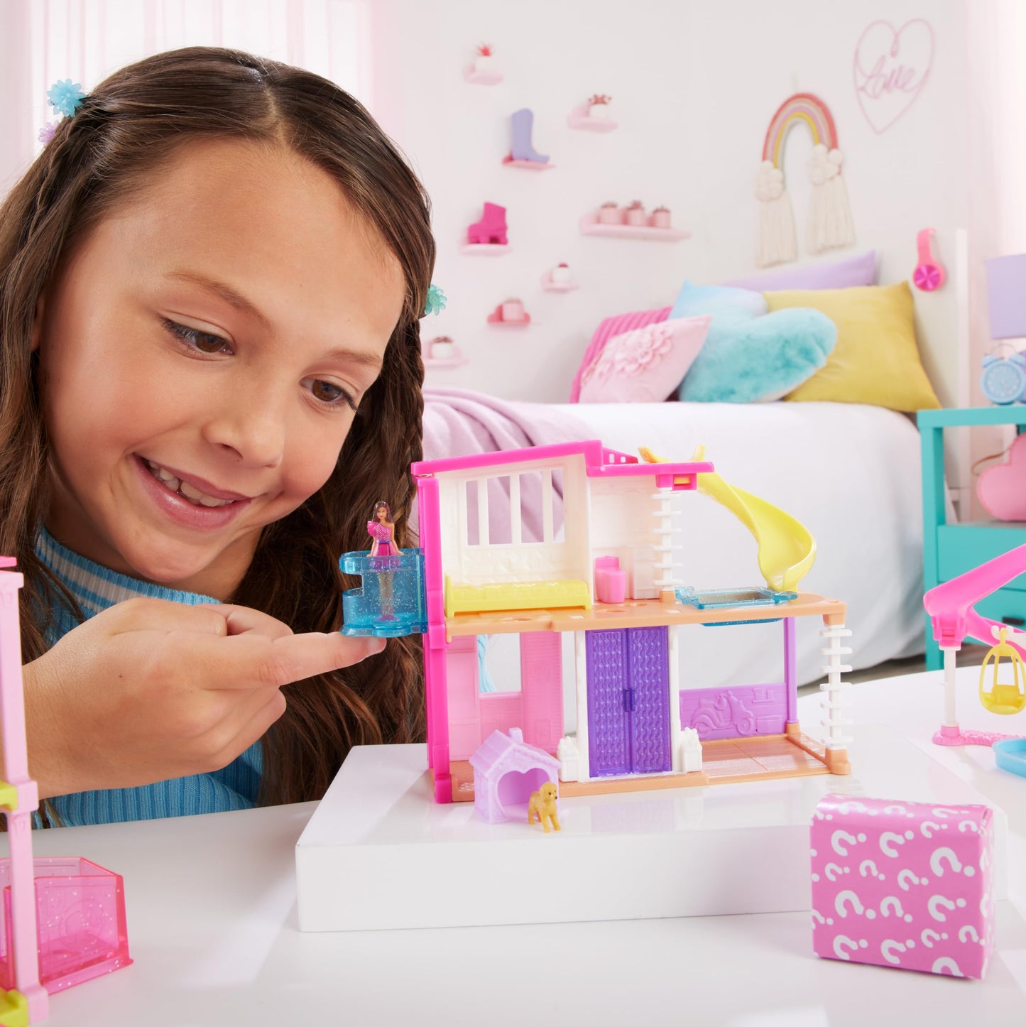 Barbie Mini Dreamhouse Doll House with Pool