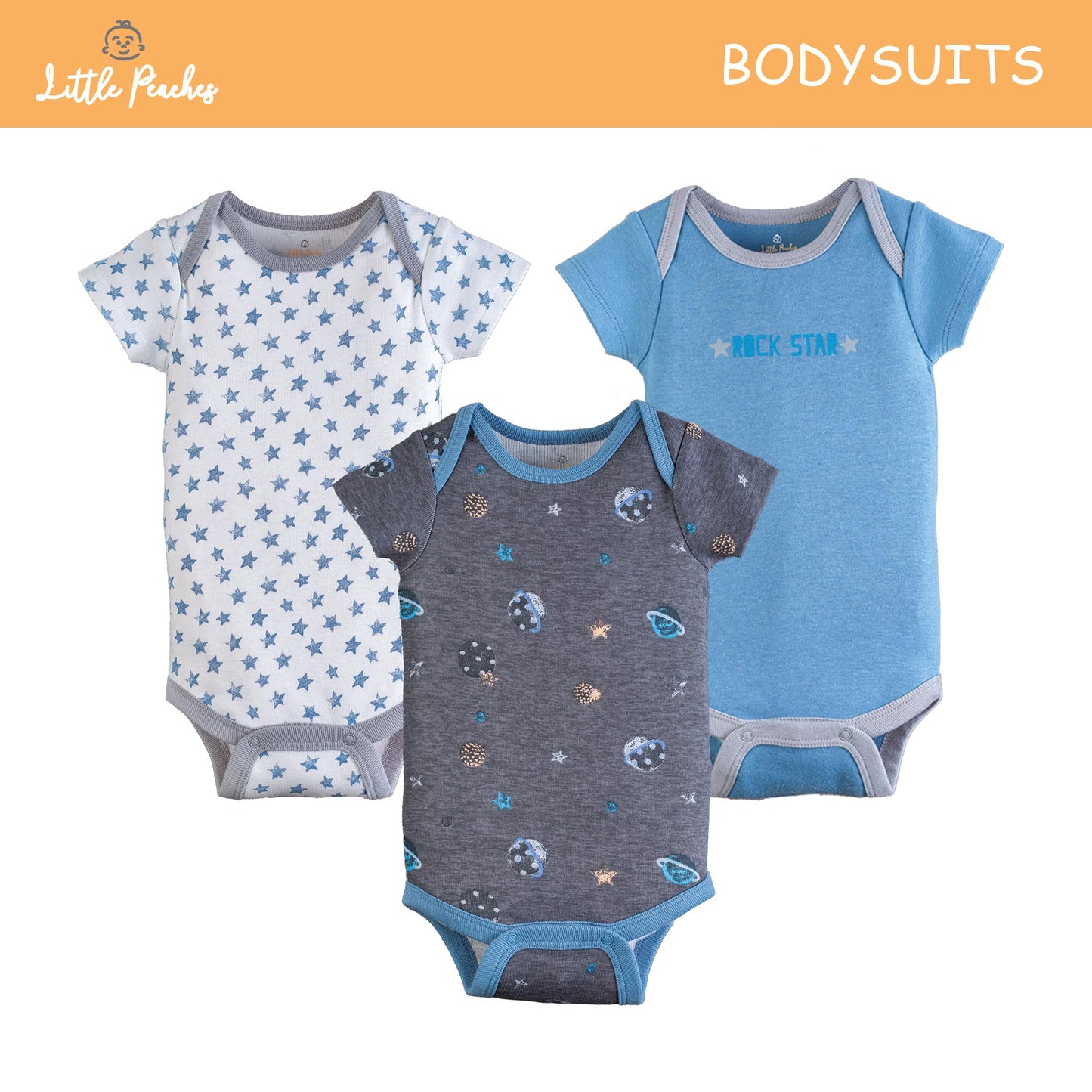 Newborn Baby Boy Clothes 15-Piece Essentials Set