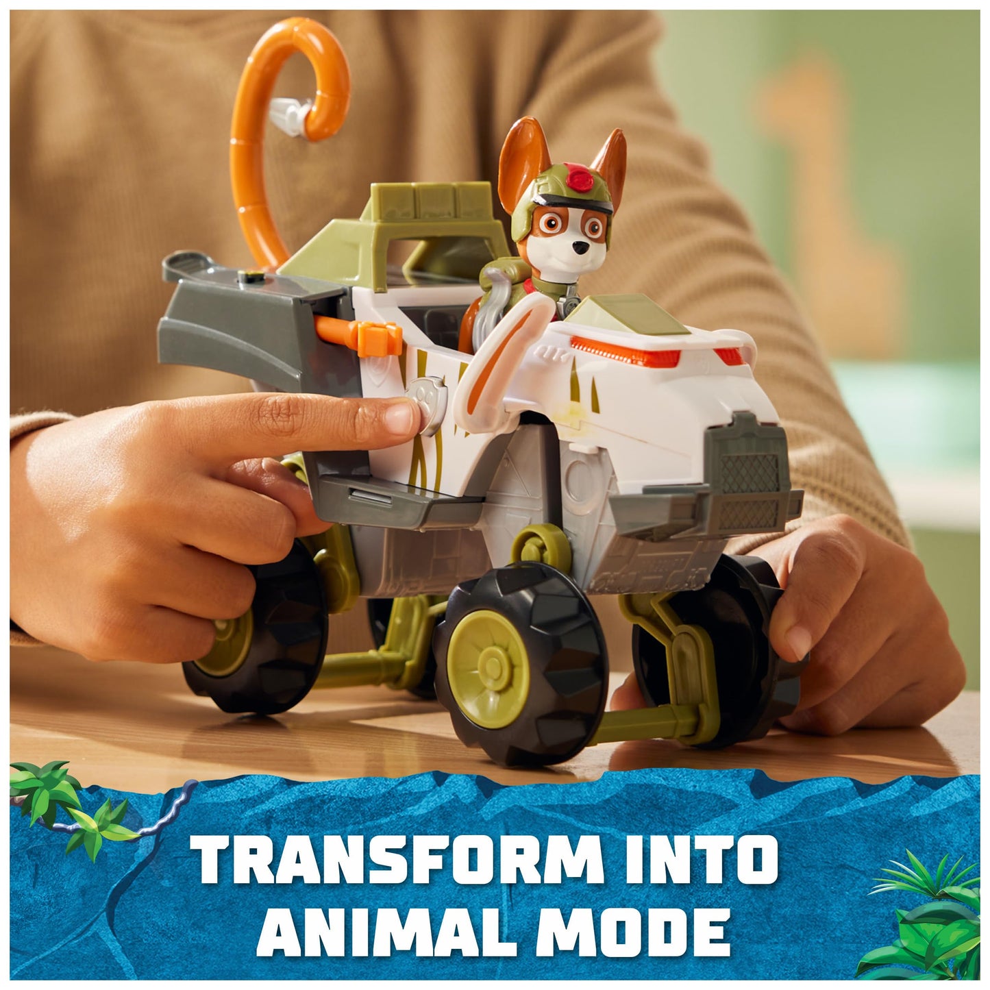 Paw Patrol Tracker Monkey Vehicle with Action Figure