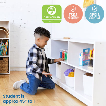 ECR4Kids 5-Compartment Mobile Storage Cabinet