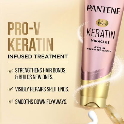 Pantene Keratin Leave-In Conditioner for Damaged Hair
