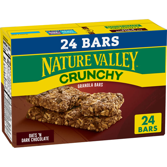 Nature Valley Crunchy Granola Bars, Oats 'n Dark Chocolate