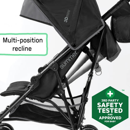 Ingenuity Lightweight Travel Umbrella Stroller, Gray