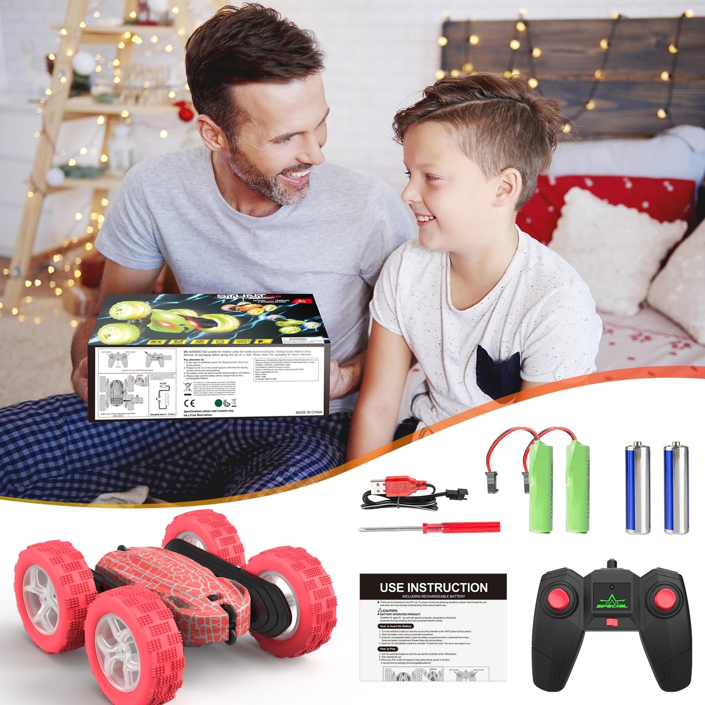 ORRENTE 4WD Remote Control Monster Truck