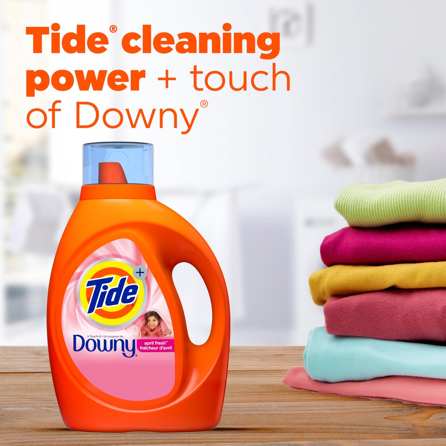 Tide Liquid Laundry Detergent, April Fresh, 84 fl oz