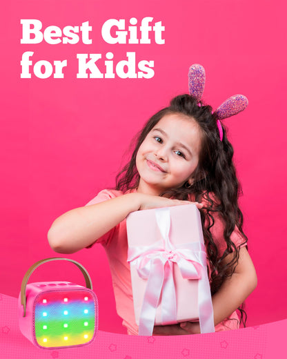 Karaoke Machine for Kids with Wireless Microphone
