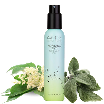 Pacifica Hair Mist & Body Spray - Montana Sky