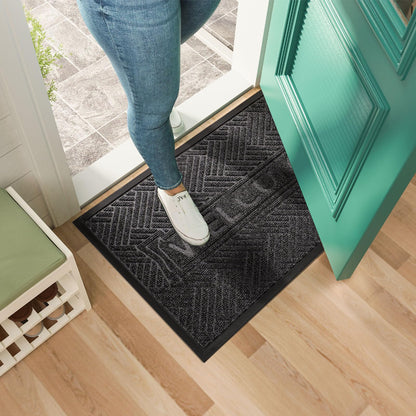 Welcome Non-Slip Outdoor Doormat