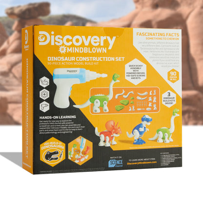 Discovery Kids Dinosaur Construction Set, 90 Pieces