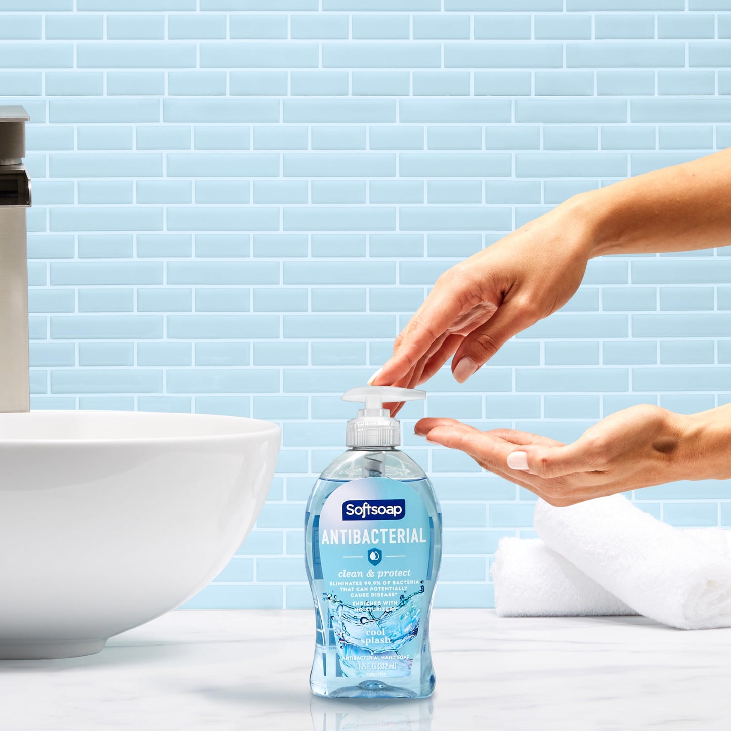 18-Pack Softsoap Clean & Protect Antibacterial Liquid Hand Soap
