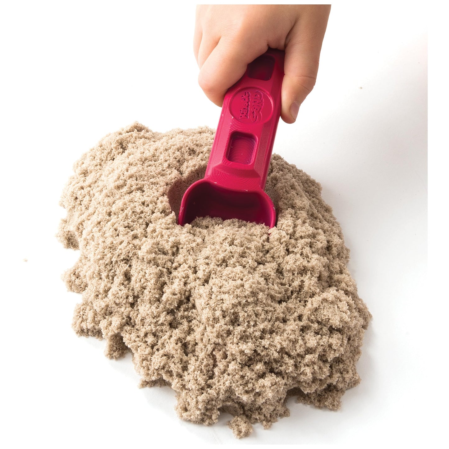 Kinetic Sand, Folding Sand Box with 2lbs Play Sand, 7 Molds & Tools, Sensory Toys, Christmas Gifts for Kids Ages 3+