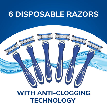 6 Pack BIC Men's Disposable Razors