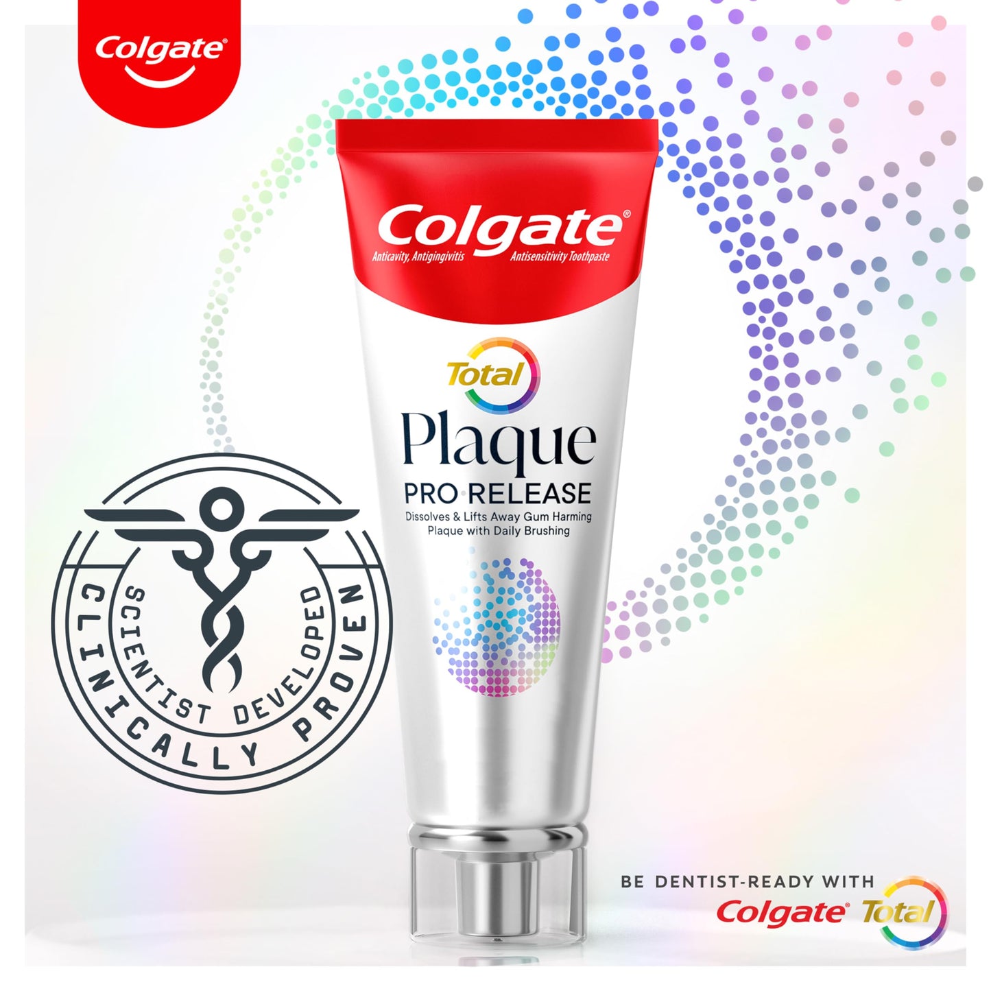 Colgate Whitening Anticavity Toothpaste, 3 Oz Tube