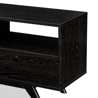Walker Edison Mid Century TV Stand for 85" TVs