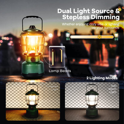 2500LM Rechargeable LED Camping Lantern