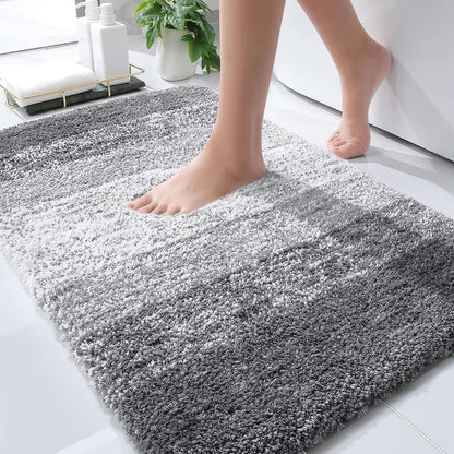 OLANLY Soft Absorbent Microfiber Bath Mat