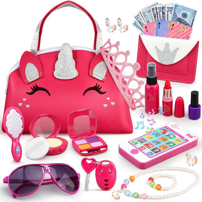 Unicorn Makeup Set for Little Girls Ages 3-7