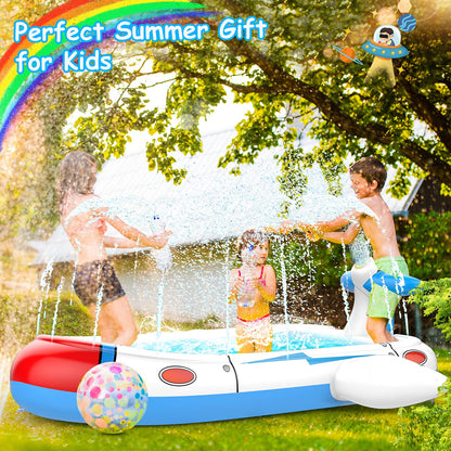 Inflatable 3-in-1 Kiddie Pool for Toddlers