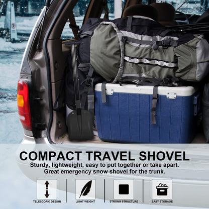 CARTMAN 32.5" Folding Snow Shovel for Emergencies
