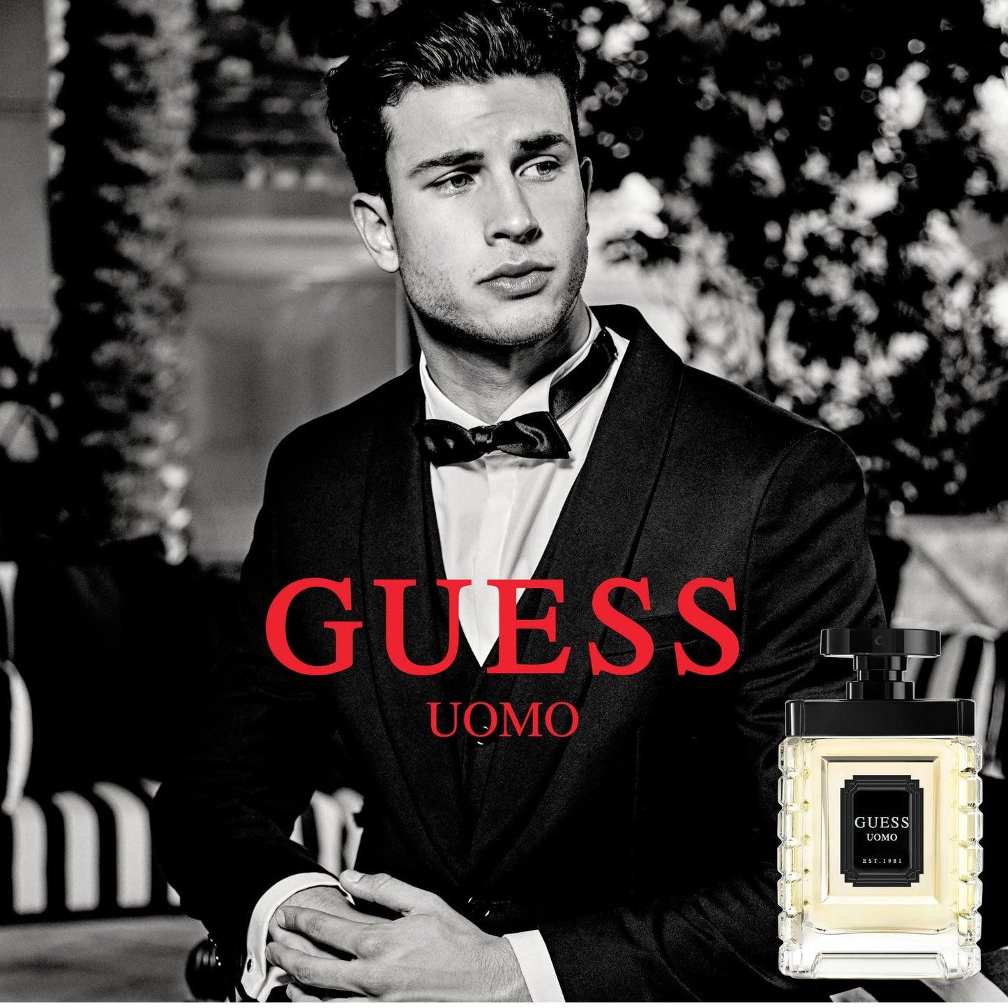 GUESS UOMO Eau de Toilette, 1.0 Fl Oz (Pack of 2)
