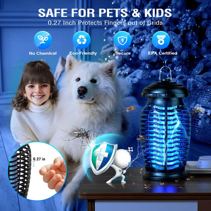 High Powered Electric Mosquito Zapper for Home
