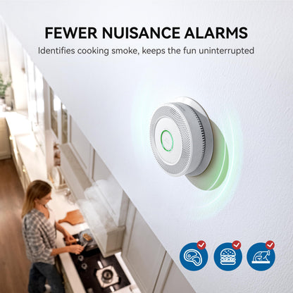 SITERWELL Hardwired Smoke and CO Detector 5-Pack