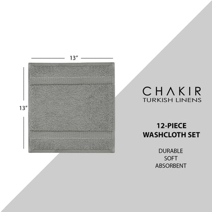 Chakir Turkish 100% Cotton Premium Towels Set