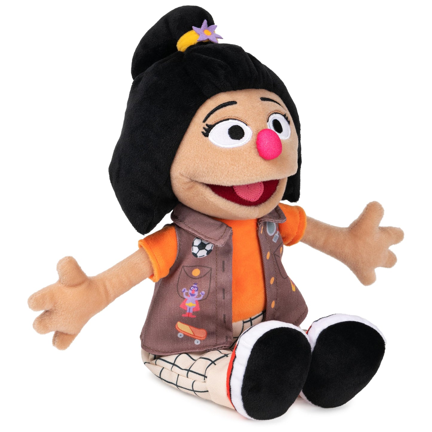 GUND Sesame Street Ji-Young Plush Doll 13"