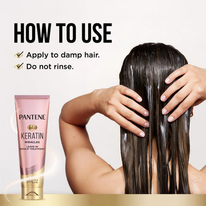 Pantene Keratin Leave-In Conditioner for Damaged Hair
