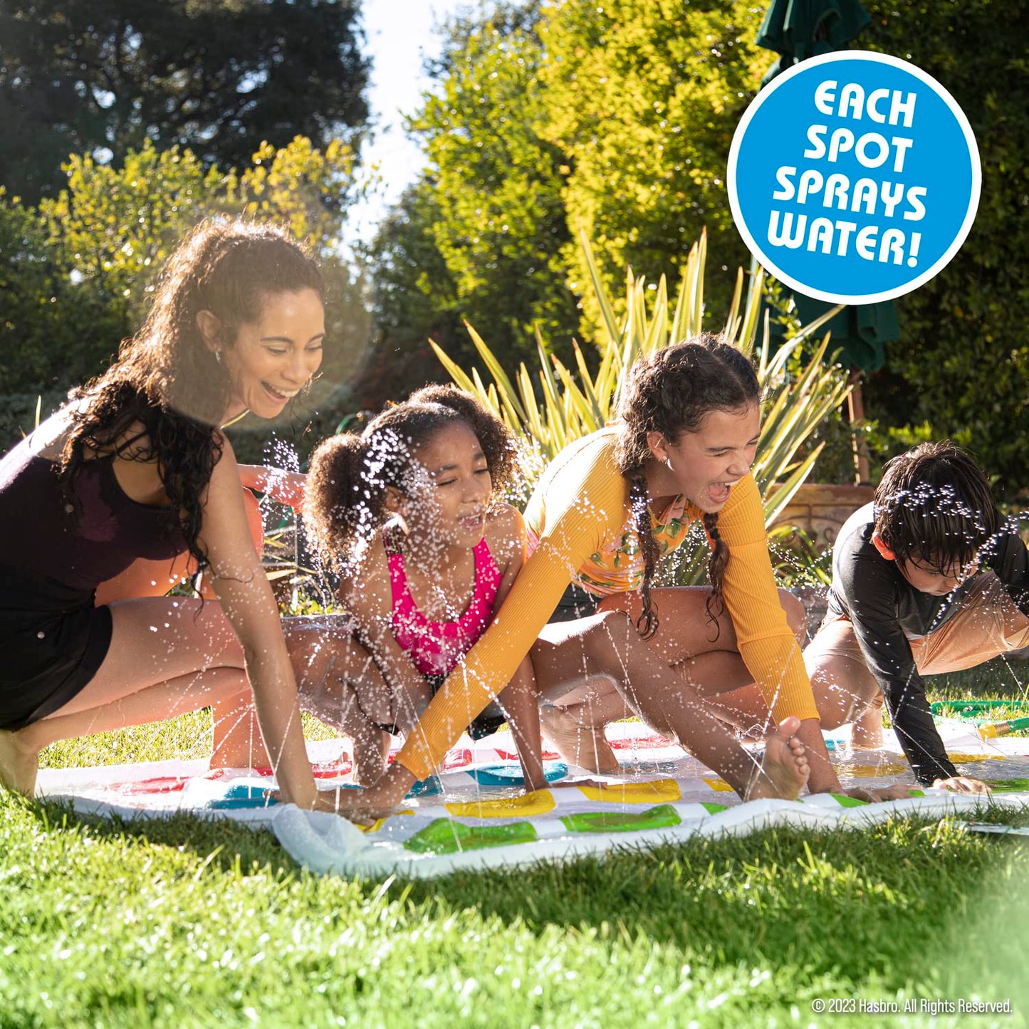 Hasbro Twister Splash Inflatable Water Game for Kids