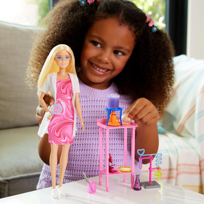 Barbie Scientist Doll with Lab Accessories Set