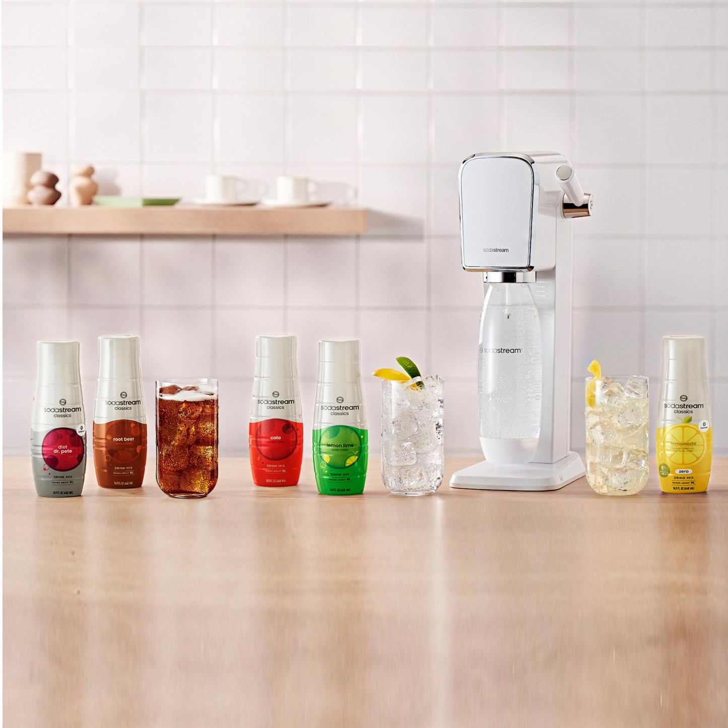 SodaStream Lemon Lime 4-Pack Carbonated Drink Mix