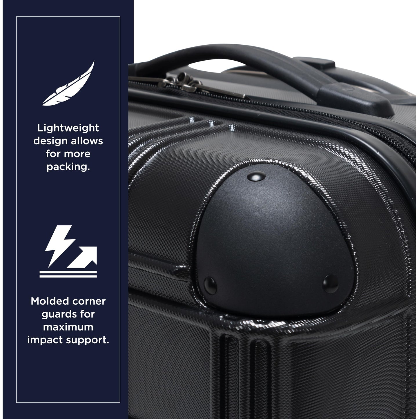 20-Inch Ben Sherman Hardside Spinner Luggage