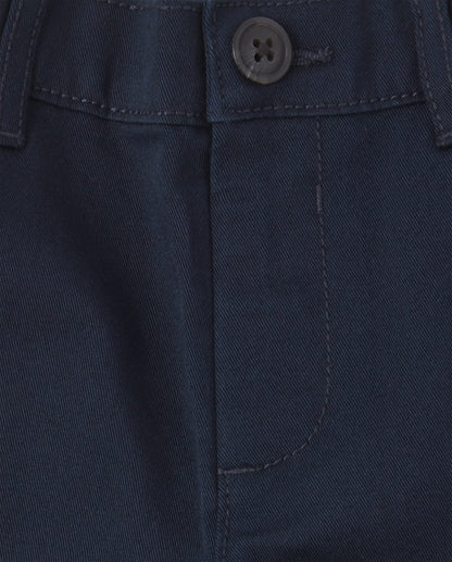 The Children's Place baby boys and Toddler Stretch Skinny Chino Pants Jeans, New Navy Single, 2T US