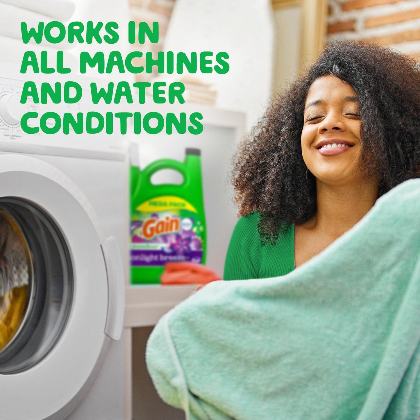 Gain Moonlight Breeze Laundry Detergent, 45 Loads