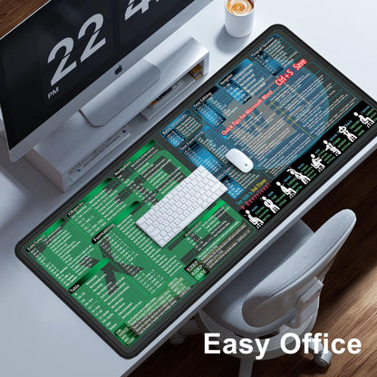 XXL Mouse Pad with Excel & Word Shortcuts