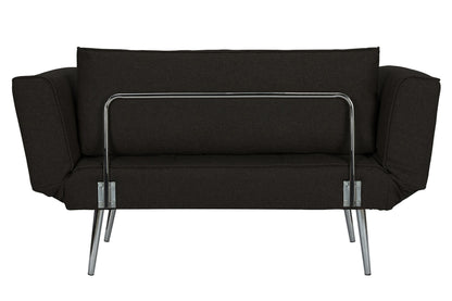 Novogratz Leyla Loveseat, Black
