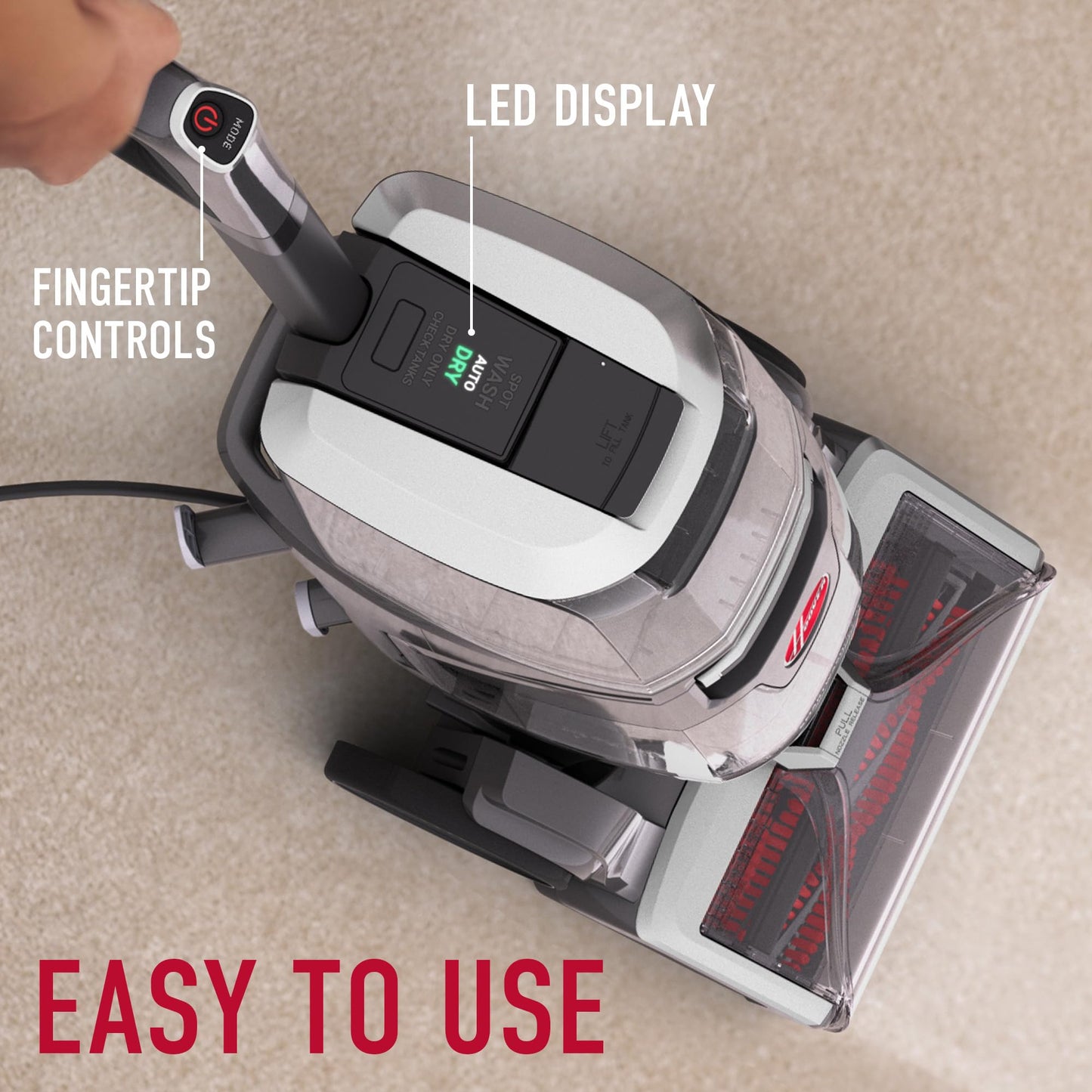 Hoover SmartWash Pet Carpet Cleaner Machine