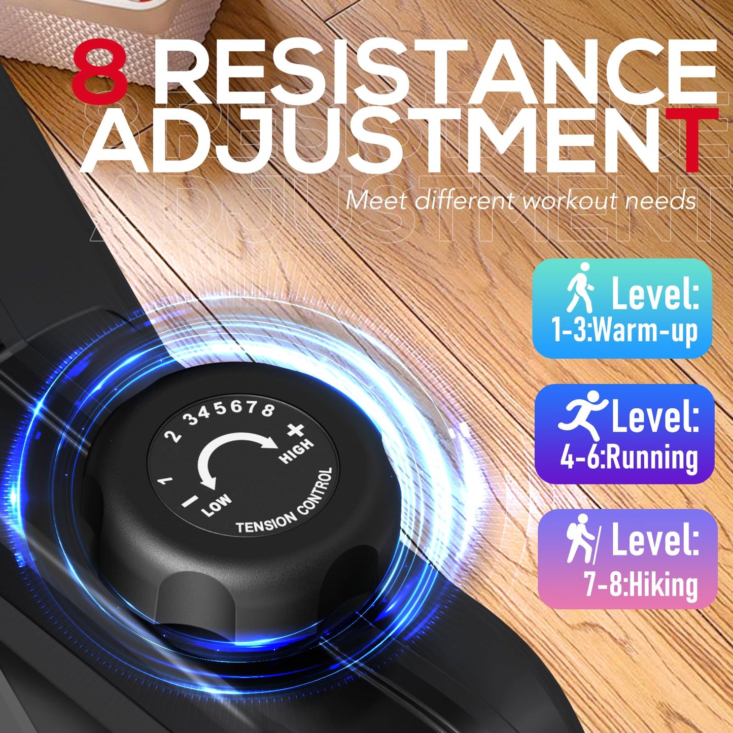 Recumbent Exercise Bike with Magnetic Resistance
