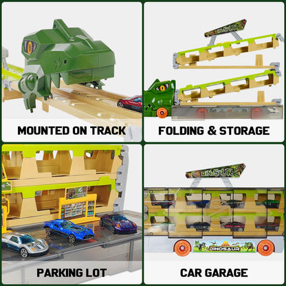 BAKAM Race Tracks Set for Kids Ages 3-5