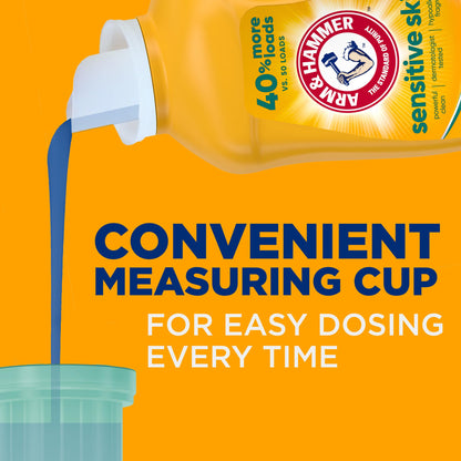 Arm & Hammer Sensitive Skin Laundry Detergent 105 Loads