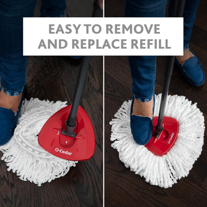 O-Cedar EasyWring Microfiber Spin Mop System
