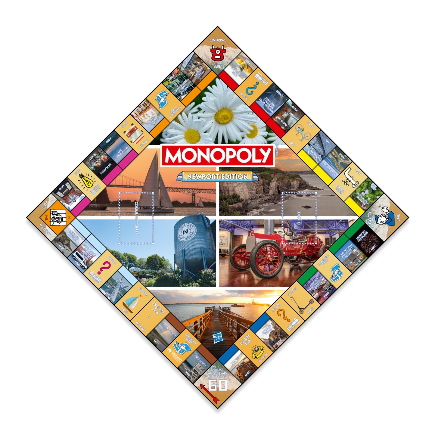 Monopoly Newport Edition Board Game for 2-6 Players