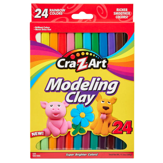 Cra-Z-Art 24 Count Modeling Clay, 17.5 oz
