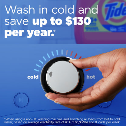 132 fl oz Tide Liquid Laundry Detergent, Original Scent, 100 Loads