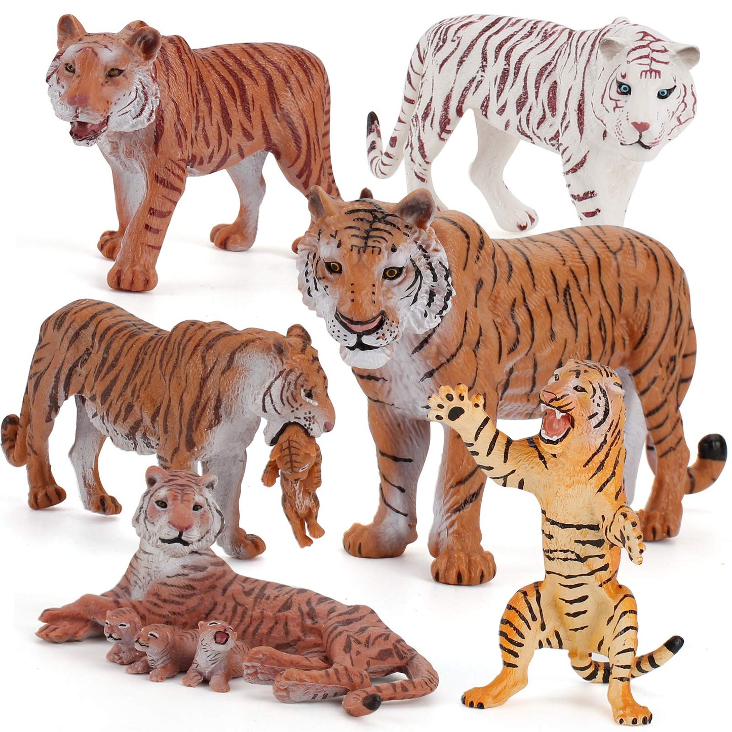 Wildlife Animal Figurines Set for Kids 6 PCS
