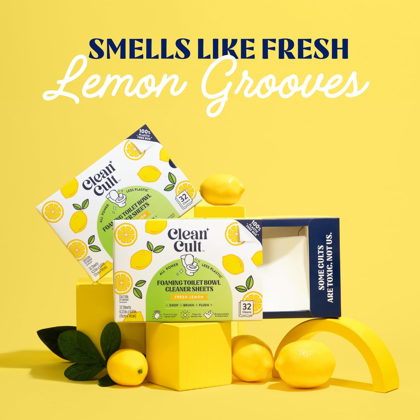 Toilet Bowl Cleaner Sheets - 32 Uses
